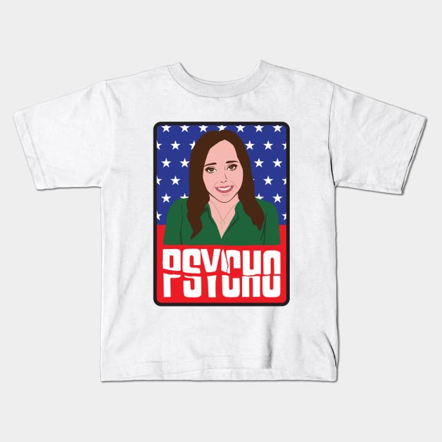 American Psycho Britt Meme Kids T-Shirt by BlueSkyTheory